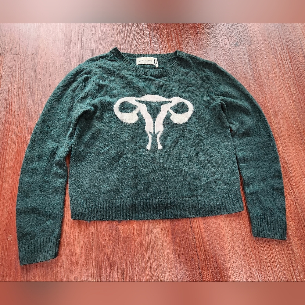 Rachel Antonoff Randy's Reproductive System Uterus Sweater - Picture 2 of 7